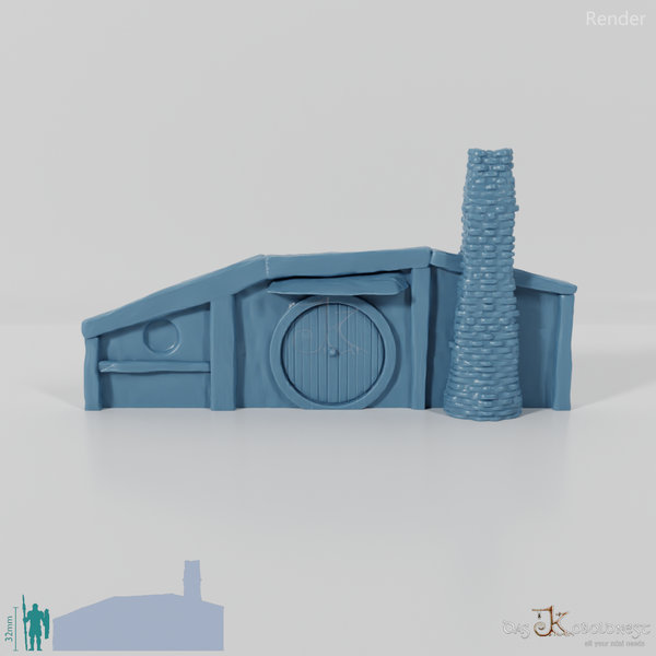 Halfling Cave Facade - Classic 01