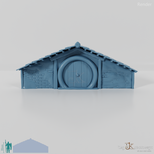 Halblinghöhlenfassade - Klassisch 02