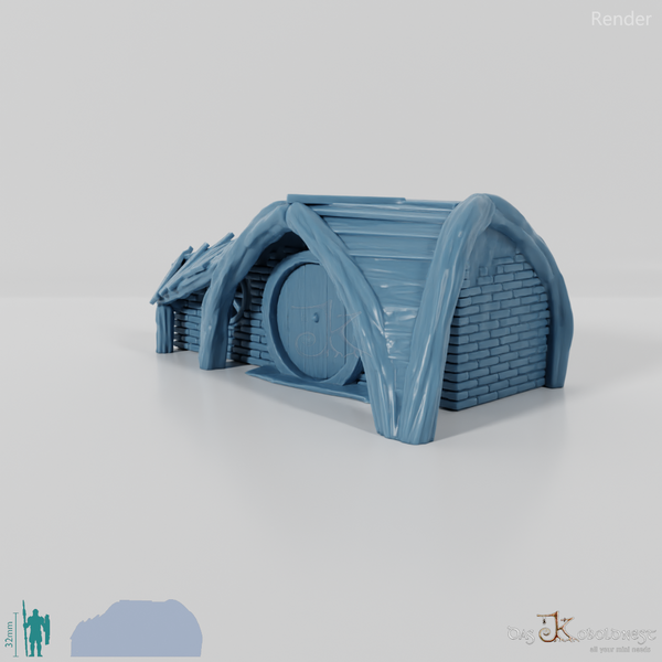 Halfling Cave Facade - Classic 03