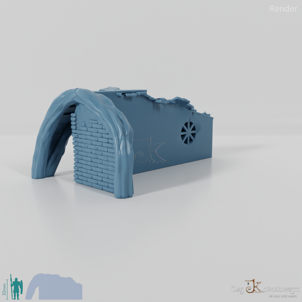 Halfling Cave Facade - Classic 03