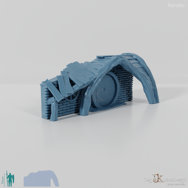 Halfling Cave Facade - Classic 03