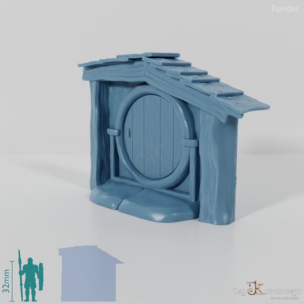 Halfling Cave Facade - Classic 05