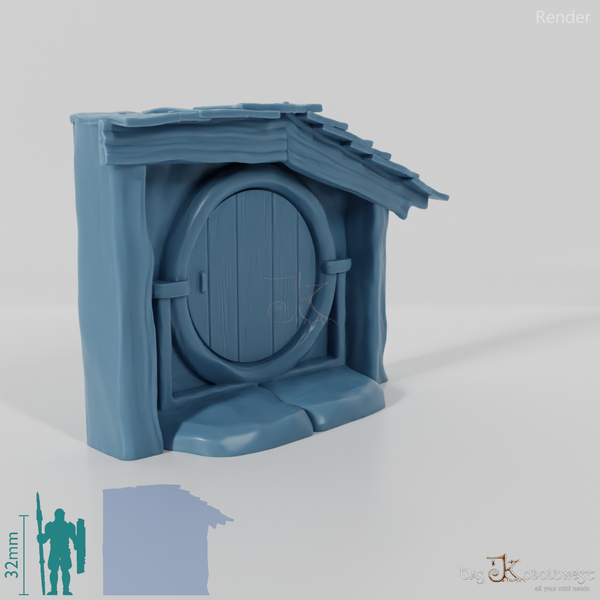 Halfling Cave Facade - Classic 05