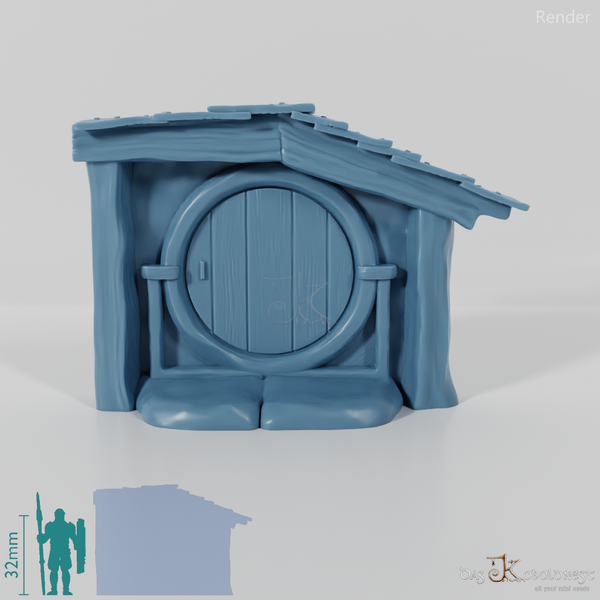 Halfling Cave Facade - Classic 05