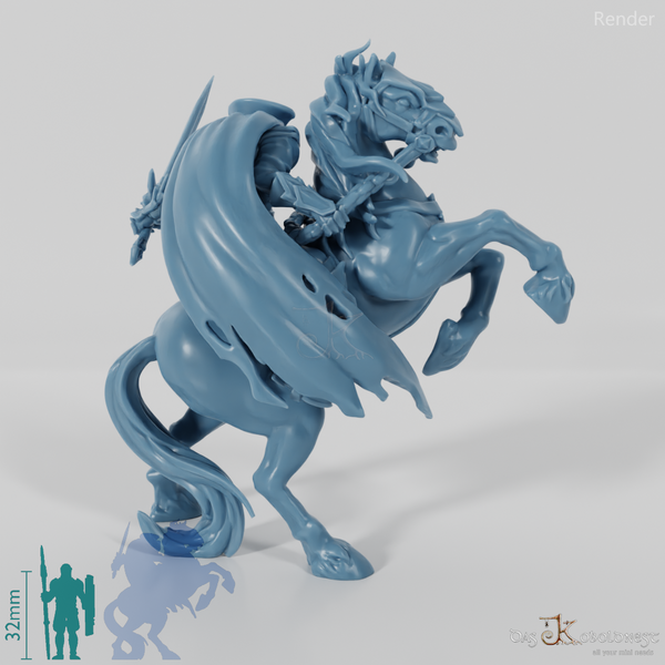 Ulrich van Kopfen, Kopfloser Reiter mit Schwert