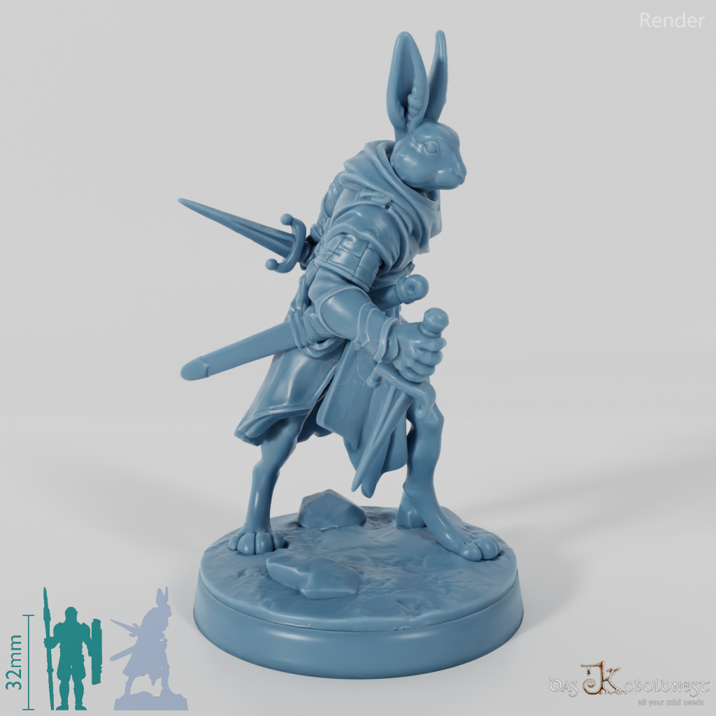 Rabbit Folk Soldier C 01