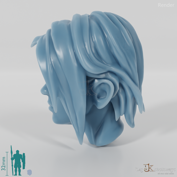 Frauenkopf - Asymmetrisch 1