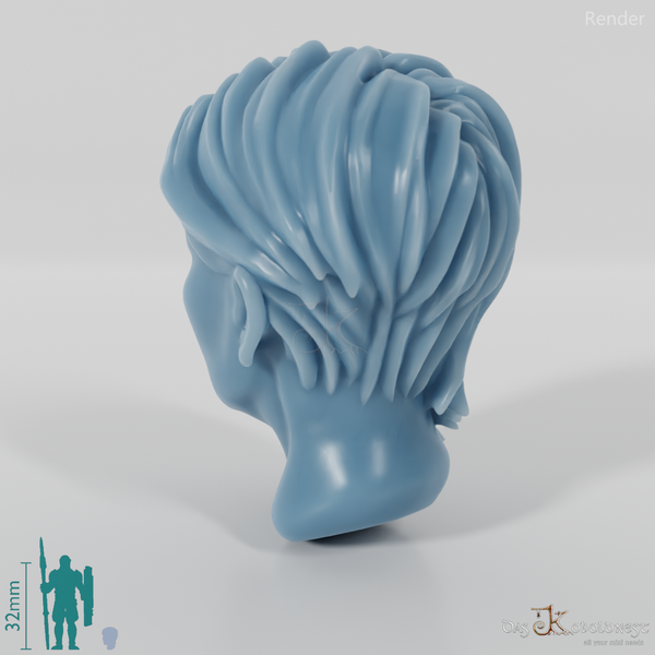 Female Head - Asymmetrical 2