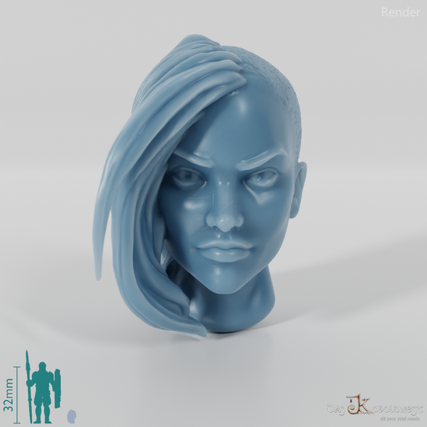 Frauenkopf - Asymmetrisch 3