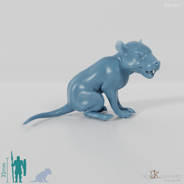 Hyaenodon gigas 06 (juvenile) - JJP