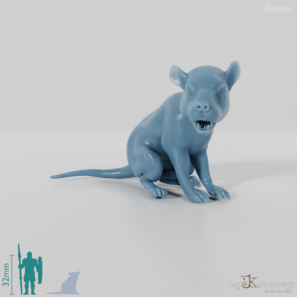 Hyaenodon gigas 06 (juvenile) - JJP