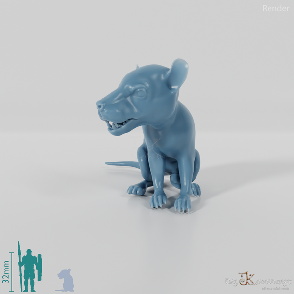 Hyaenodon gigas 06 (juvenile) - JJP