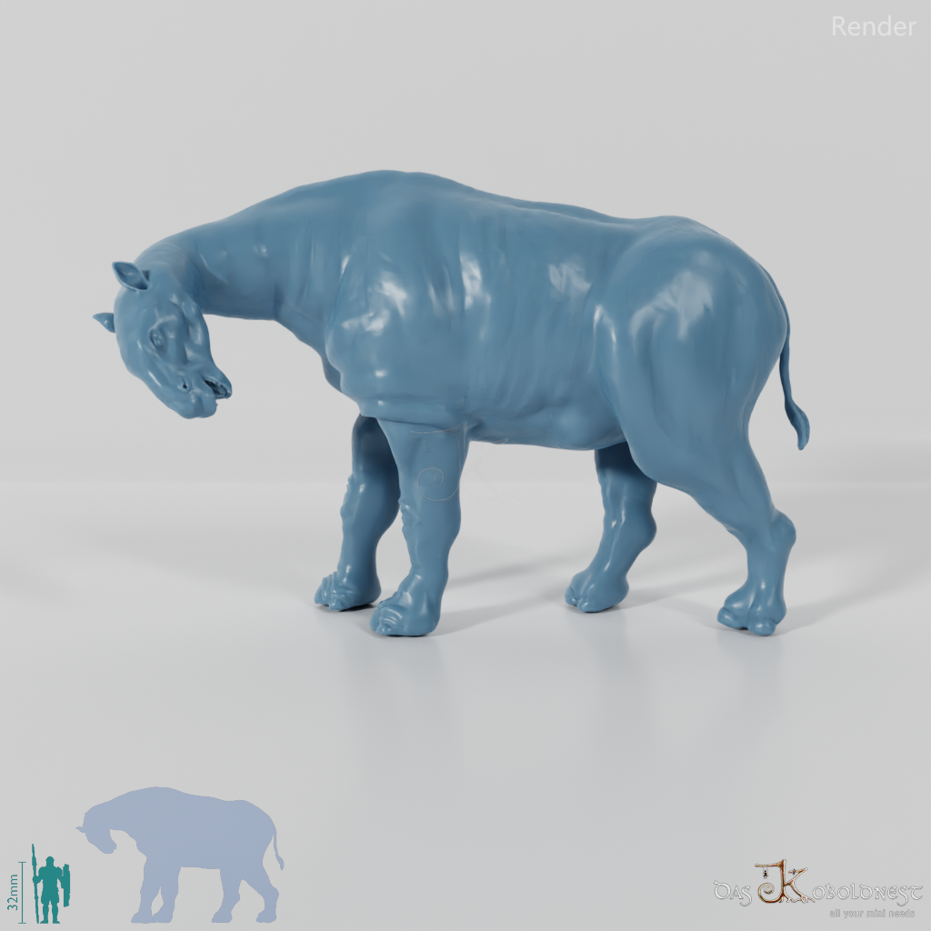 Paraceratherium orgosense 01 - JJP