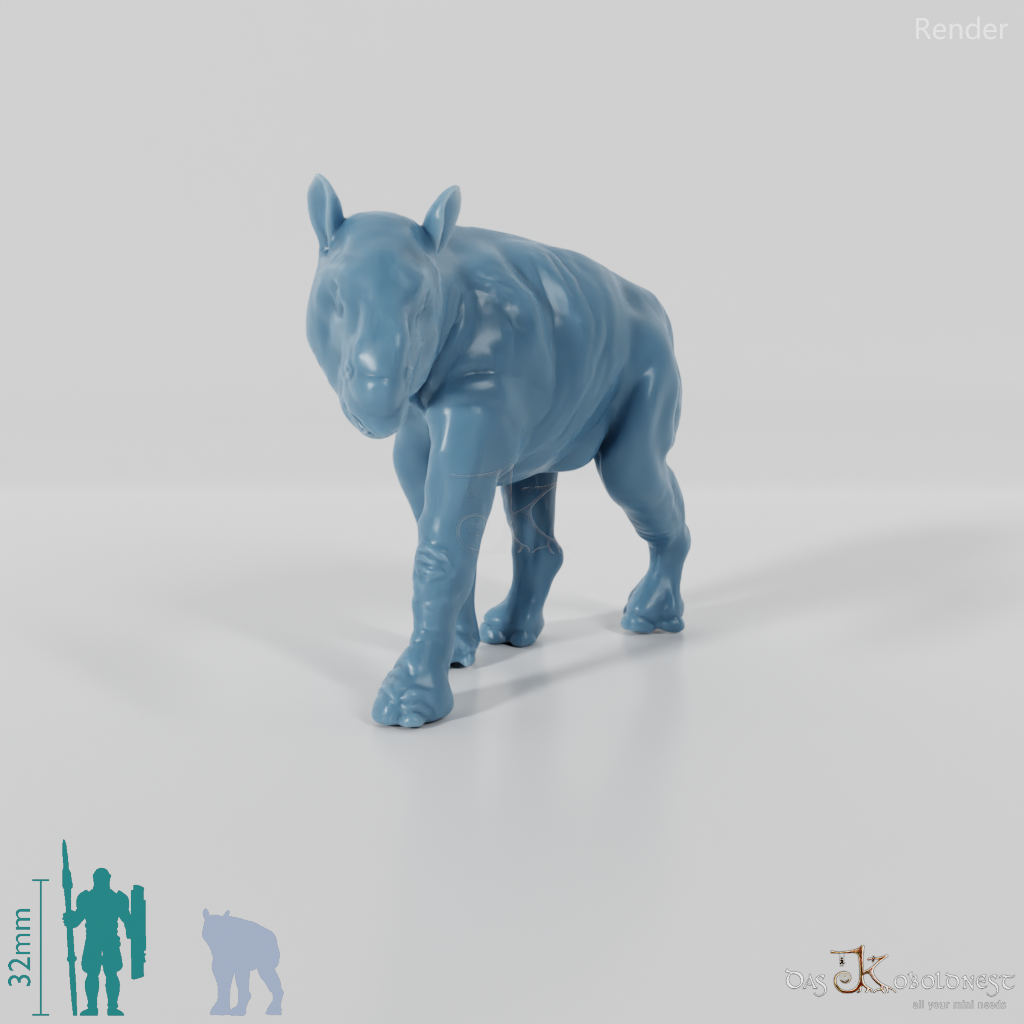 Paraceratherium orgosense 07 (juvenile) - JJP