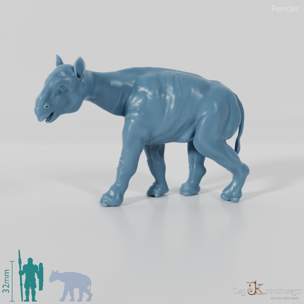 Paraceratherium orgosense 07 (juvenile) - JJP