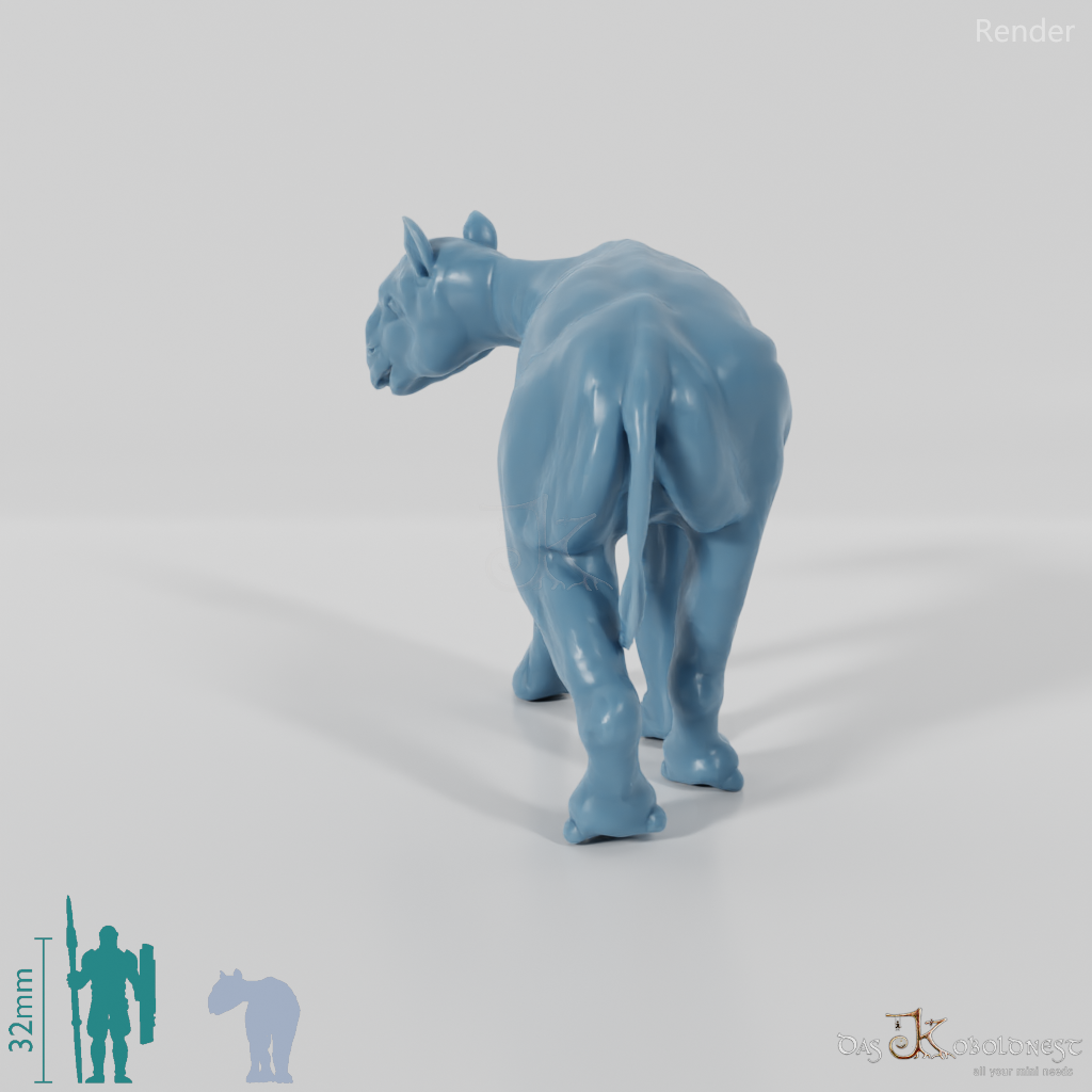 Paraceratherium orgosense 07 (juvenile) - JJP