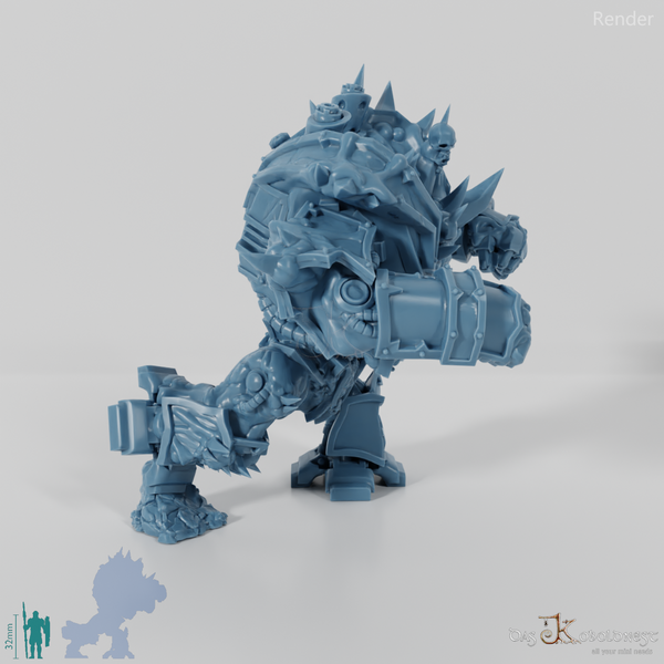 Void Blessed Soldiers - Juggernought 02 with bare hands