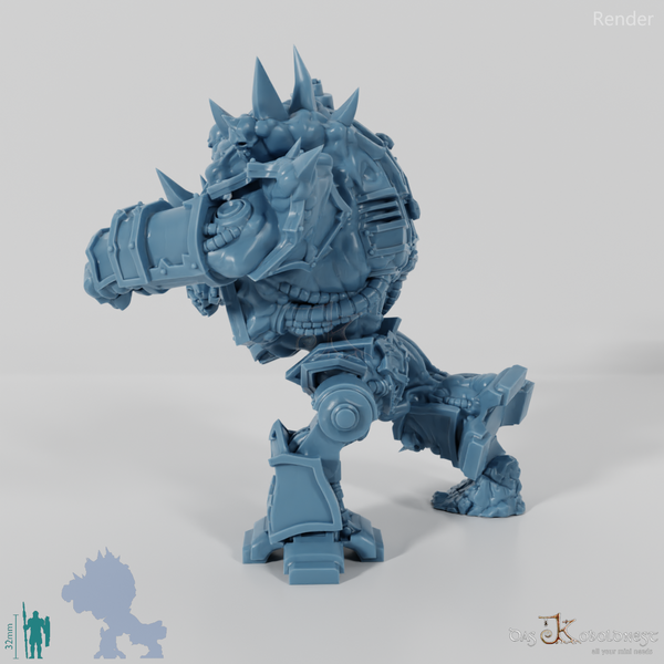 Void Blessed Soldiers - Juggernought 02 with bare hands