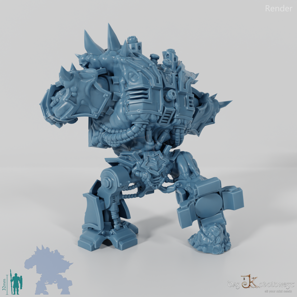 Void Blessed Soldiers - Juggernought 02 with bare hands