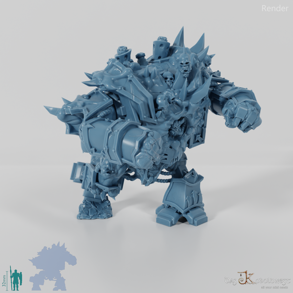 Void Blessed Soldiers - Juggernought 02 with bare hands