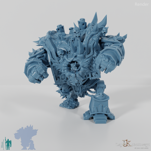 Void Blessed Soldiers - Juggernought 02 with bare hands