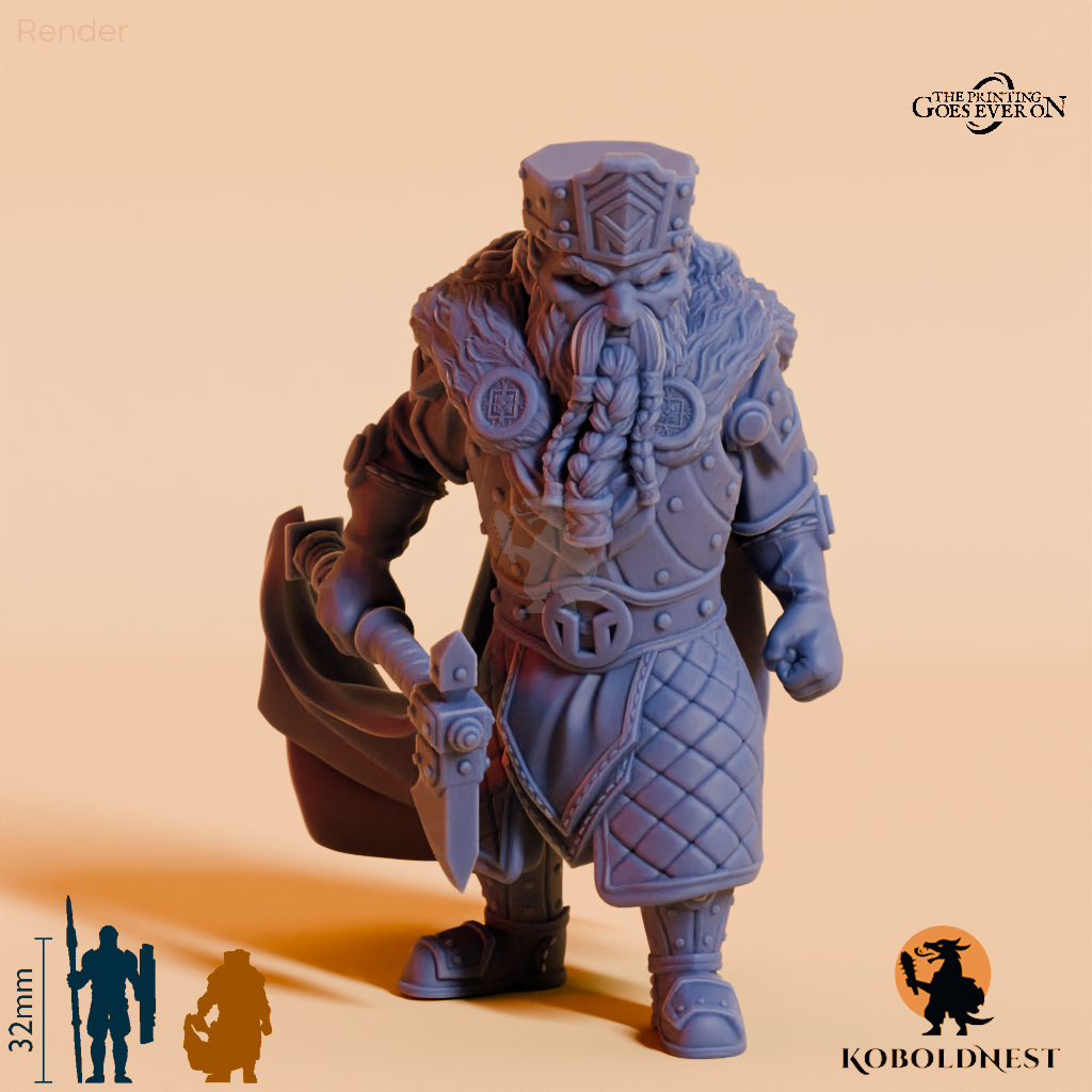 Dunnir, König der Minenzwerge