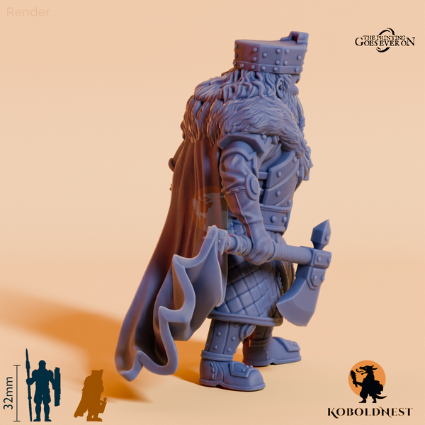 Dunnir, König der Minenzwerge