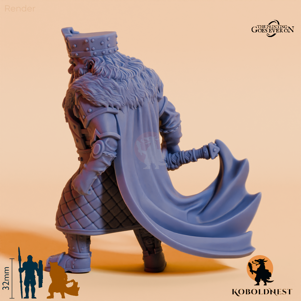 Dunnir, König der Minenzwerge