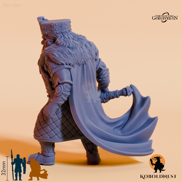 Dunnir, König der Minenzwerge