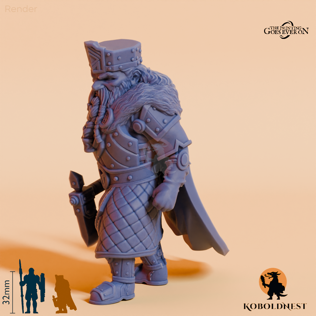 Dunnir, König der Minenzwerge