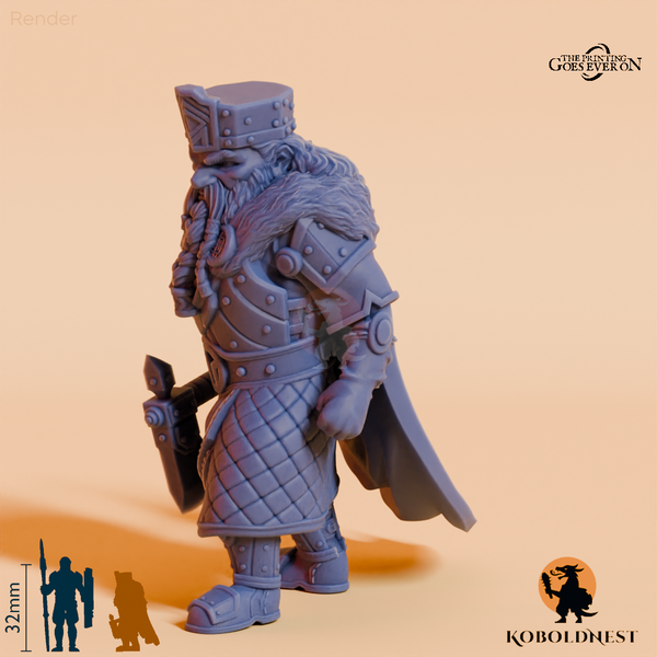 Dunnir, König der Minenzwerge