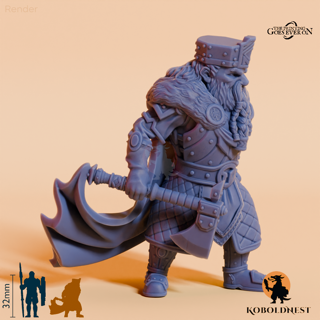 Dunnir, König der Minenzwerge