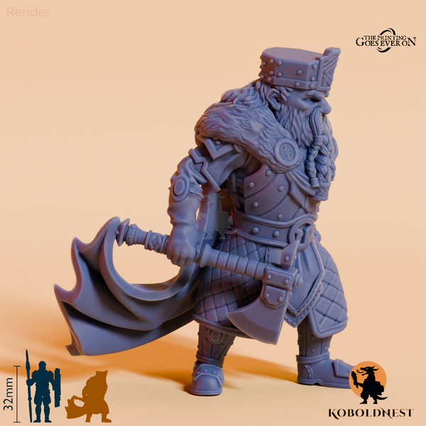 Dunnir, König der Minenzwerge