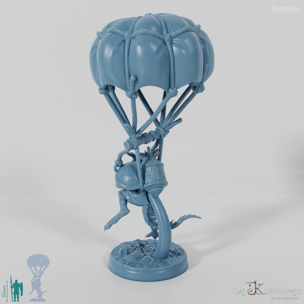 Dragon goblin paratrooper with crossbow 03