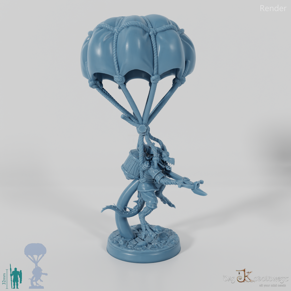 Dragon goblin paratrooper with crossbow 03