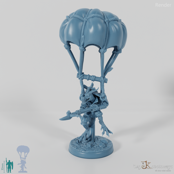 Dragon goblin paratrooper with crossbow 03