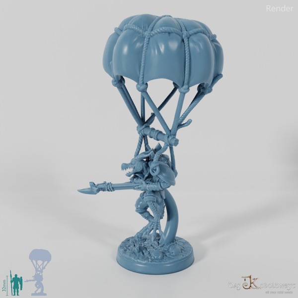 Dragon goblin paratrooper with crossbow 03