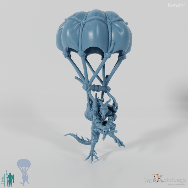 Dragon goblin paratrooper with crossbow 03