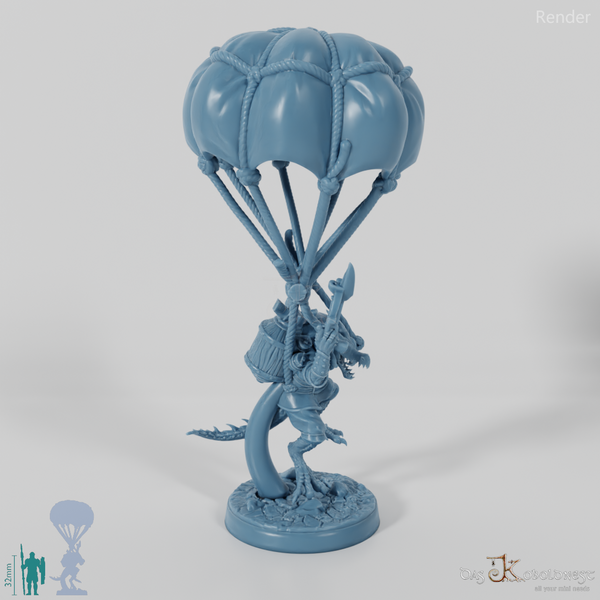 Dragon goblin paratrooper with crossbow 04