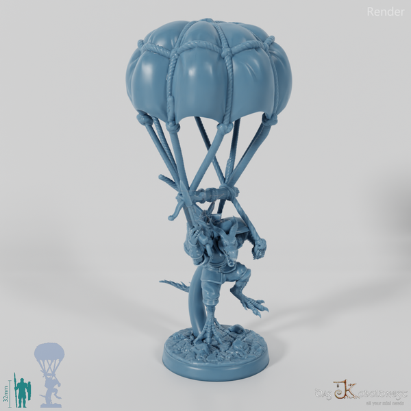 Dragon goblin paratrooper with crossbow 04