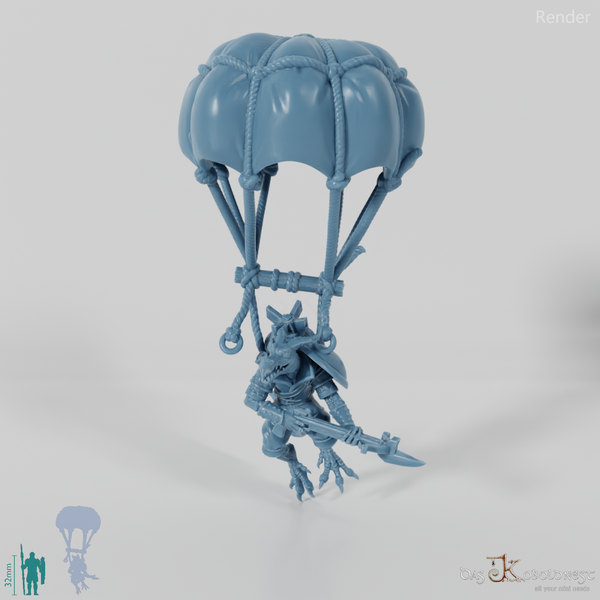 Dragon goblin paratrooper with crossbow 05