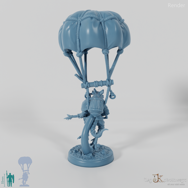 Drachenkobold-Fallschirmjäger mit Gewehr 05