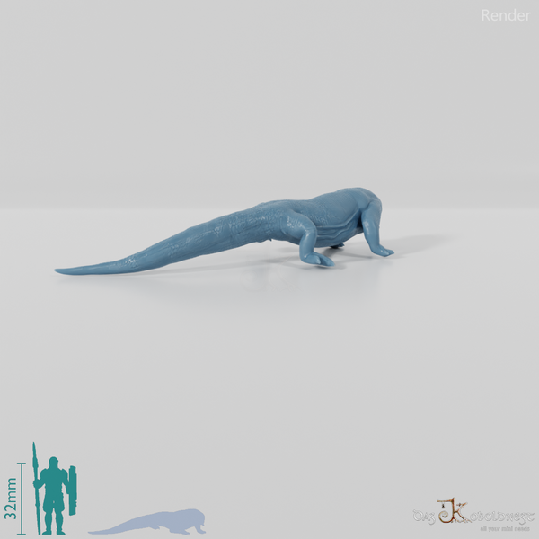 Monitor Lizard - Komodo Dragon 01