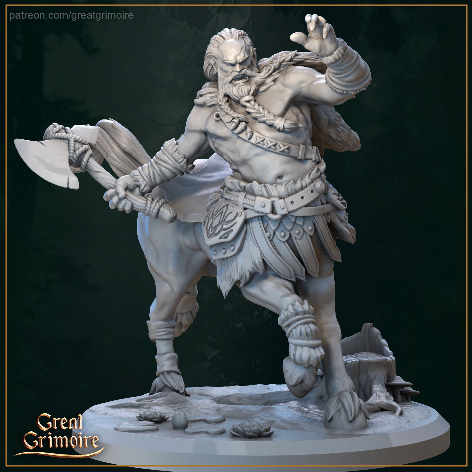 Krataros, centaur warrior