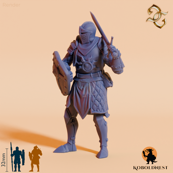 Kurt der Ernste, Ritter