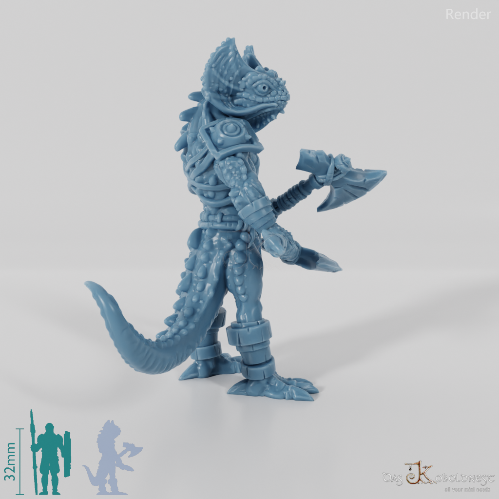 Lizardfolk Warrior 1