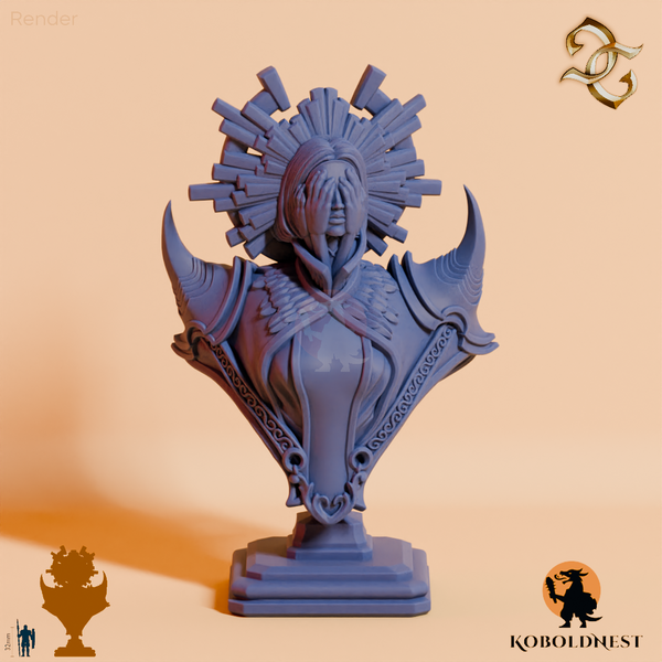 Büste - Lady Brienne, die Scharlachrose