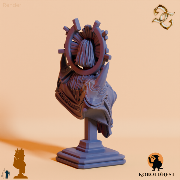 Büste - Lady Brienne, die Scharlachrose