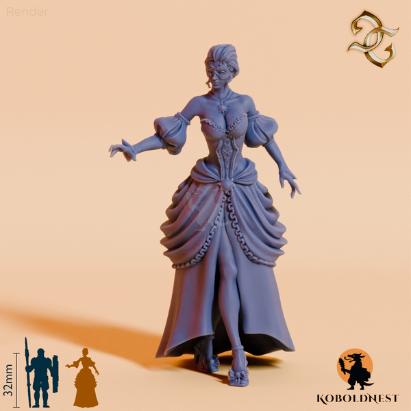 Lady Seraphine, Maskierte Adelige