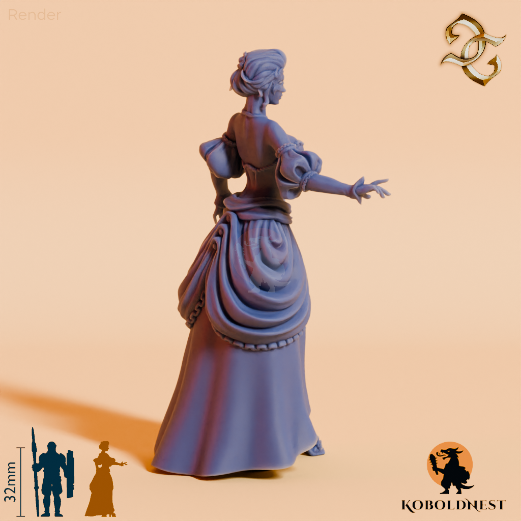 Lady Seraphine, Maskierte Adelige